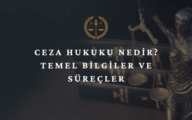 Ceza Hukuku Nedir Temel Bilgiler ve Süreçler